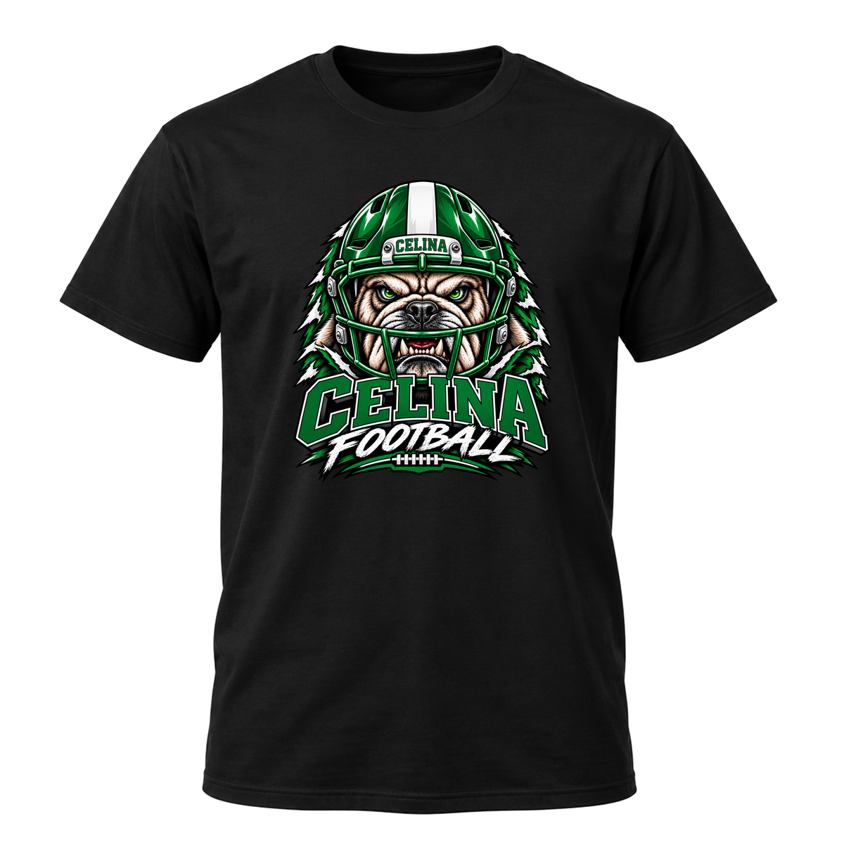 Celina Bulldogs Football - Tee
